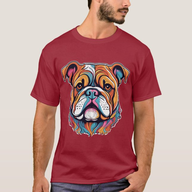 American Bulldog T Shirt (Framsida)