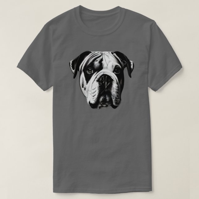 American Bulldog T Shirt (Design framsida)