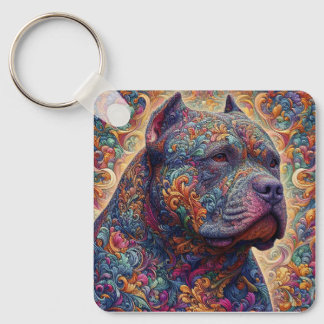 American Bully Decorative Keychain Nyckelring