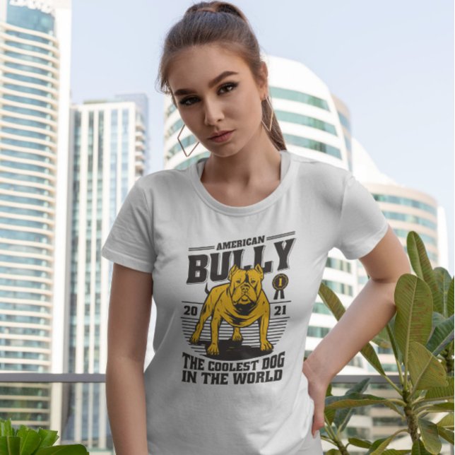 American Bully High Contrast T Shirt (Skapare uppladdad)