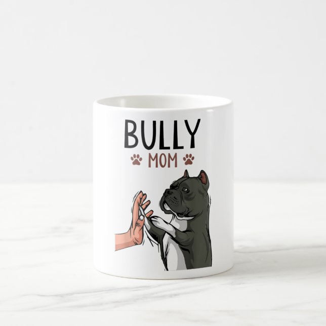 American Bully Mamma Cute Hund Kaffemugg (Center)