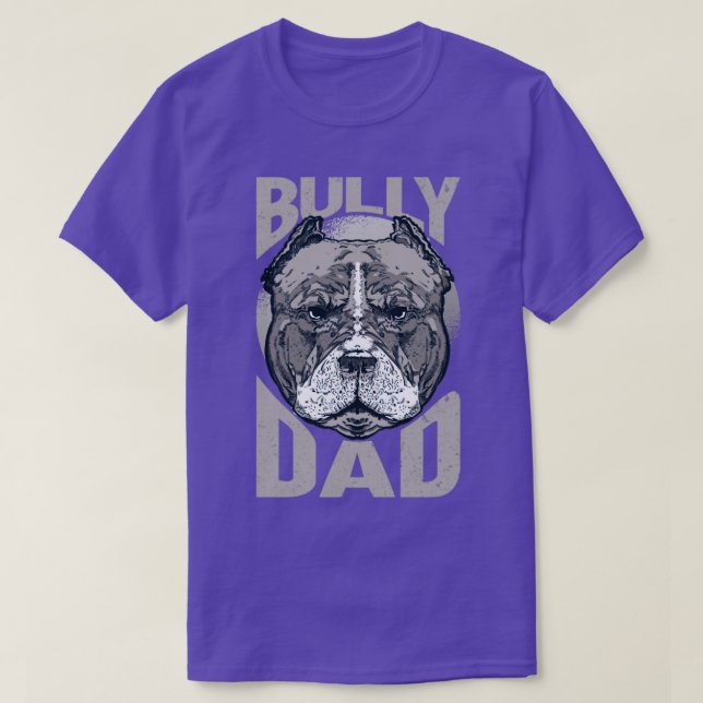 American Bully Pappa T Shirt (Design framsida)