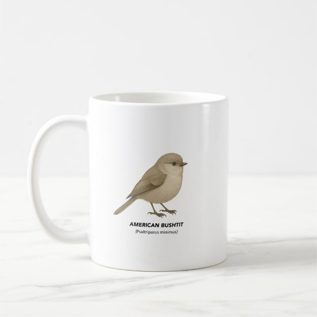 American Bushtit - California Curted Collection Kaffemugg (Vänster)