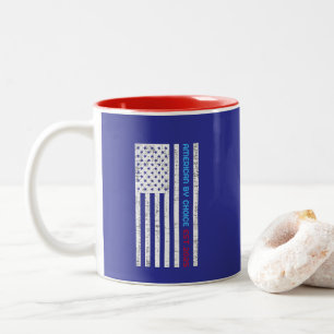 American By Choice Est.2025 Två-Tonad Mugg