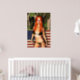 American Camo Bikini Babe Poster (Nursery 2)