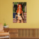 American Camo Bikini Babe Poster (Living Room 2)