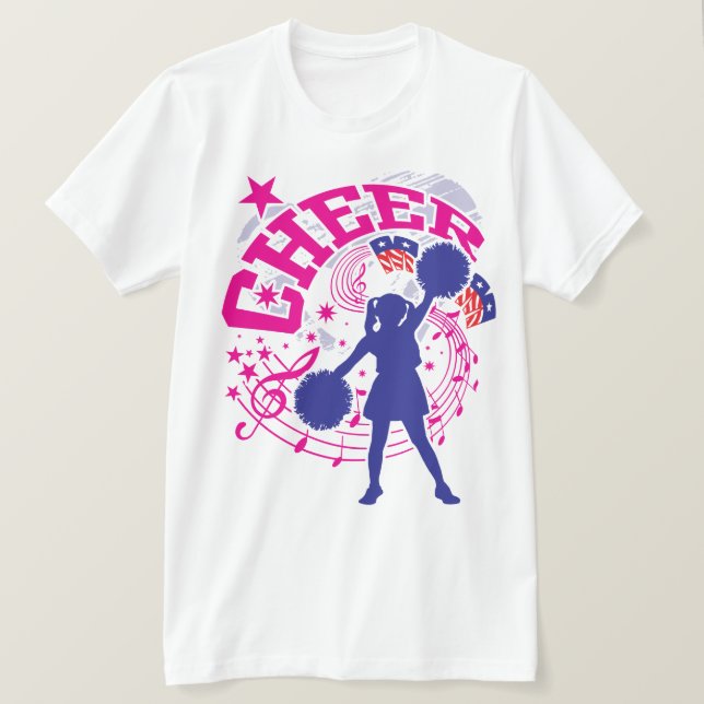 American Cheer Mamma T Shirt (Design framsida)