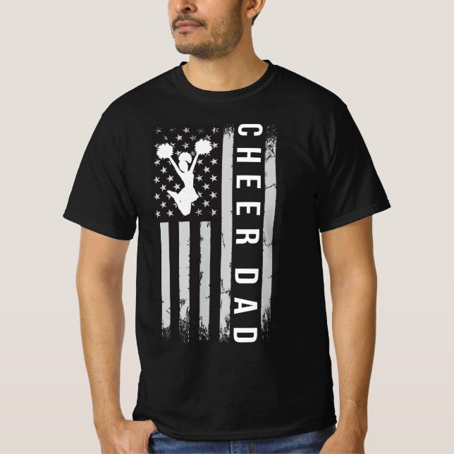American Cheer Pappa T Shirt (Framsida)