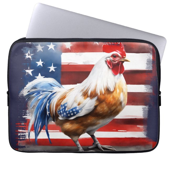 American Chicken Laptop Fodral (Framsidan)