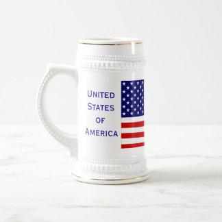 American Citizen Flagga Beer Stein av Janz Sejdel