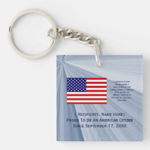 American Citizenship Flagga Award med Date av Janz