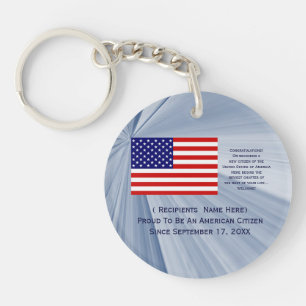 American Citizenship Flagga Award med Date av Janz