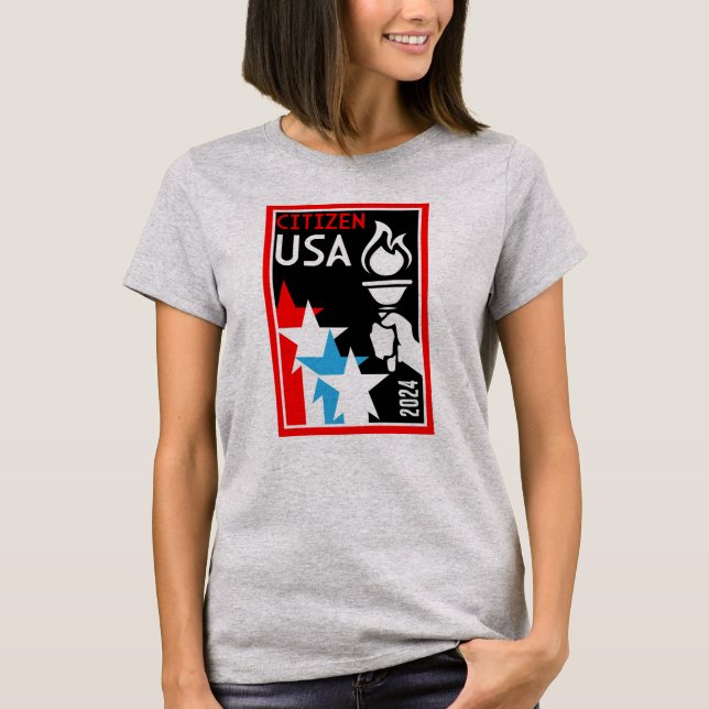 American Citizenship Gifts T Shirt (Framsida)