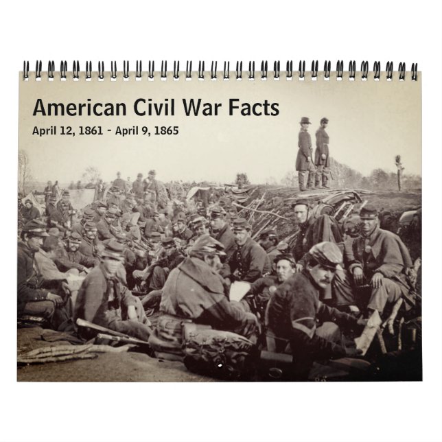 American Civil Krig Calendar Kalender (Omslag)