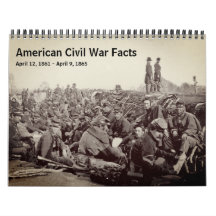 American Civil Krig Calendar