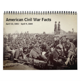 American Civil Krig Calendar Kalender