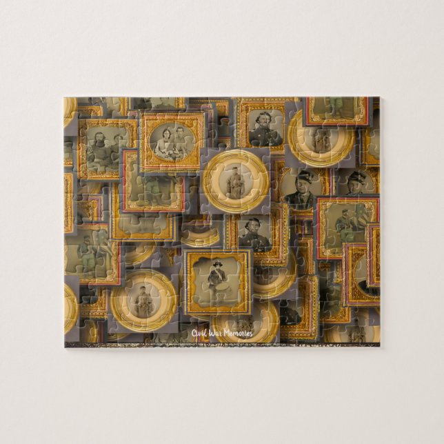 American Civil Krig Memorial Pussel (Horisontell)