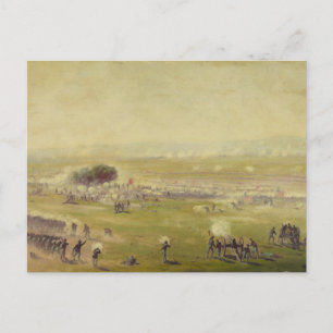 American Civil Krig Picketts Charge av Edwin Forbe Vykort