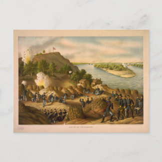 American Civil Krig Siege of Vicksburg 1863 Vykort
