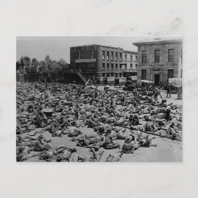 American Civil Krig Vykort (Framsida)