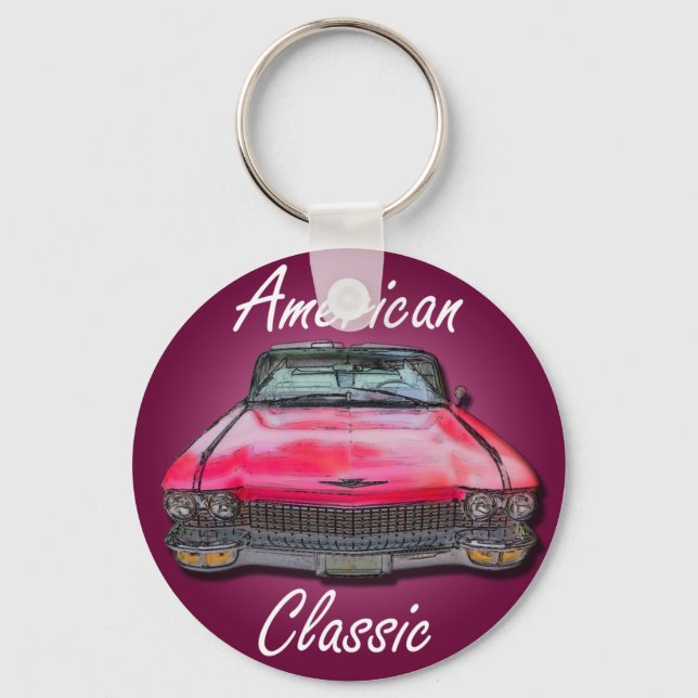 American Classic 1960 Cadillac Nyckelring (Framsida)