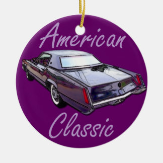 American Classic 1967 Cadillac Eldorado Julgransprydnad Keramik