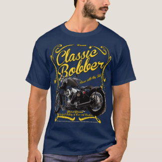 American Classic Anpassningsbar Bobber Motorcle T Shirt