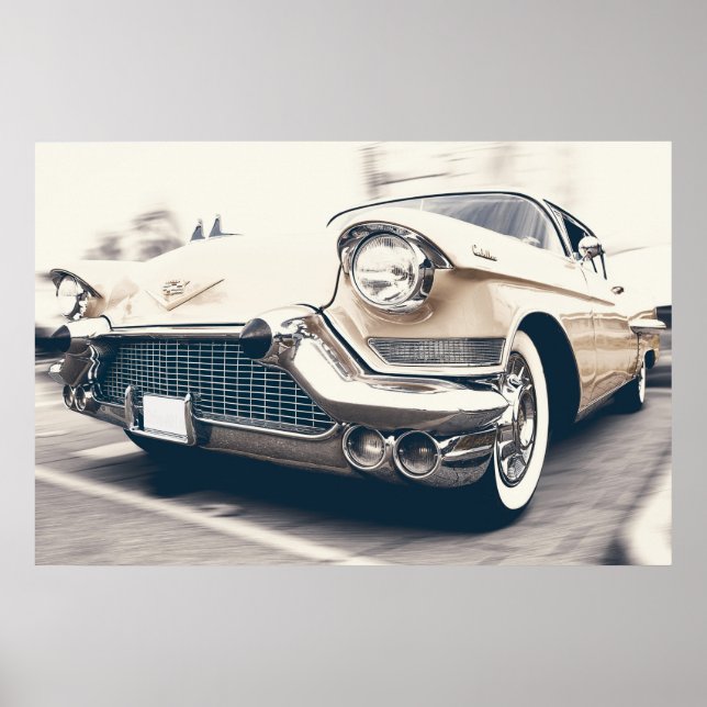 American Classic Cadillac Poster (Framsidan)