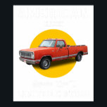 american classic genuine quality limited edition D Poster<br><div class="desc">A vintage classic car poster perfect for decorating your home,  garage,  office,  or studio. This retro automotive artwork is ideal for car enthusiasts,  collectors,  and anyone who appreciates timeless classic car culture.</div>