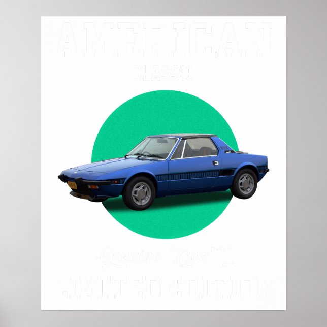 american classic genuine quality limited edition F Poster (Framsidan)