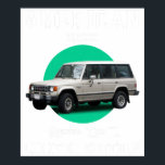 american classic genuine quality limited edition M Poster<br><div class="desc">A vintage classic car poster perfect for decorating your home,  garage,  office,  or studio. This retro automotive artwork is ideal for car enthusiasts,  collectors,  and anyone who appreciates timeless classic car culture.</div>