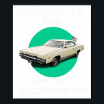 american classic genuine quality limited edition M Poster<br><div class="desc">A vintage classic car poster perfect for decorating your home,  garage,  office,  or studio. This retro automotive artwork is ideal for car enthusiasts,  collectors,  and anyone who appreciates timeless classic car culture.</div>