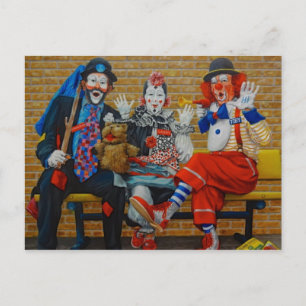 American Clown Museum & School Sjö Placid Florida Vykort