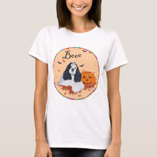 American Cocker Spaniel Halloween Tee Shirt