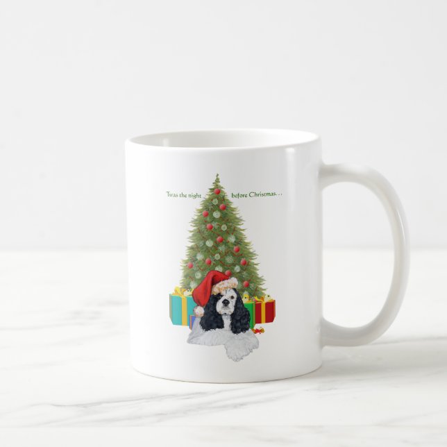 American Cocker Spaniel Jul Kaffemugg (Höger)