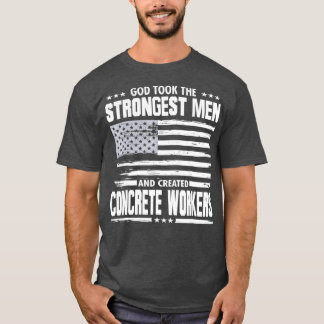 American Concreane Workers Union Worker Proud T Shirt