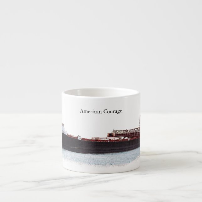 American Courage cutout espresso mugg Espressomugg (Framsidan)