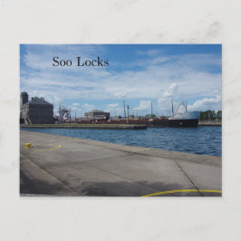 American Courage Soo Locks-vykort Vykort