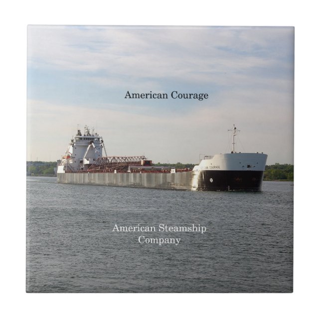 American Courage tile Kakelplatta (Framsidan)