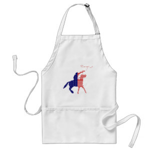 American Cowboy Apron Förkläde
