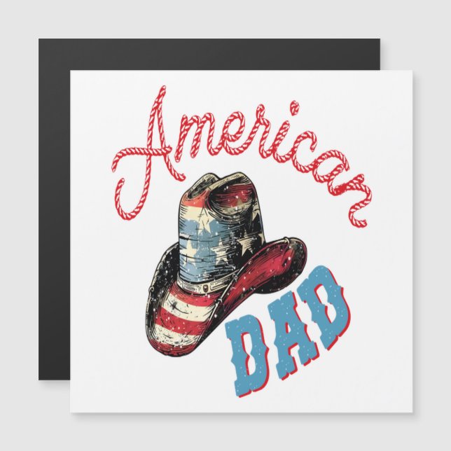 American Dad Cowboy (Fram/baksida)