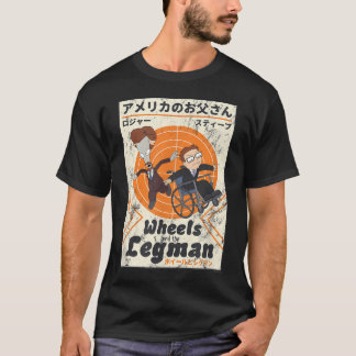 American Dad Wheels And The Legman Kanji T Shirt