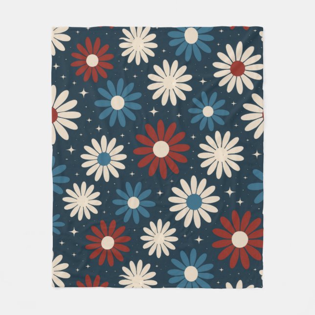 American Daisy's  Fleecefilt (Framsidan)