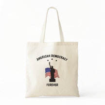 American Democracy Forever med Flagga
