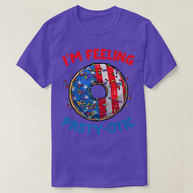 American Donuts Baking Pastry Lover 4th of July Do T Shirt (Design framsida)