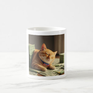 American Dream = Cat Nap - Funny Cat Mugg