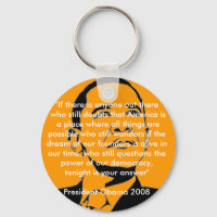 American Dream Obama nyckelring
