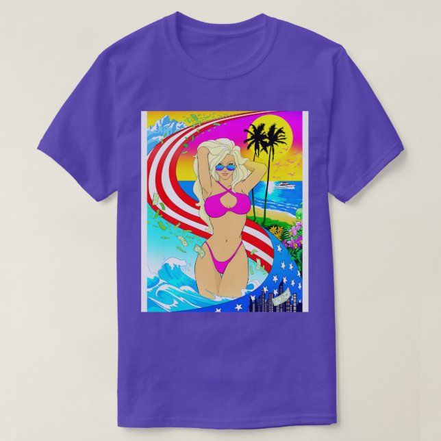 American Dream T Shirt (Design framsida)