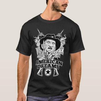 American Dreams Tattoo Art Style T Shirt på svensk