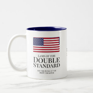 American Dubbla Standard Två-Tonad Mugg